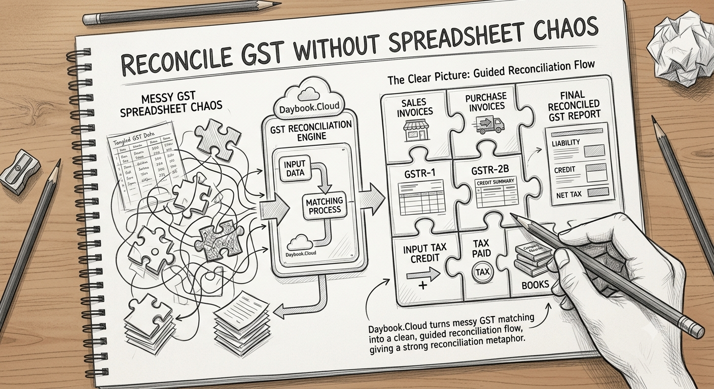 GST reconciliation dashboard
